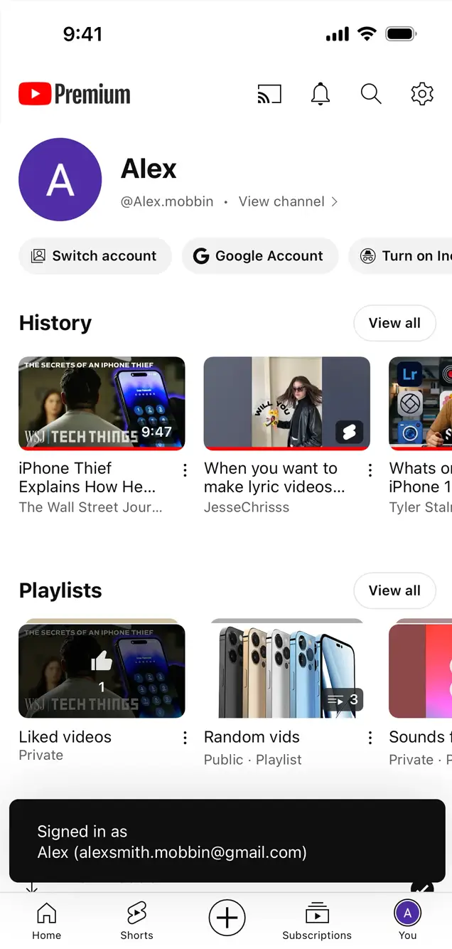 YouTube Tracker Account | HackingPasswords